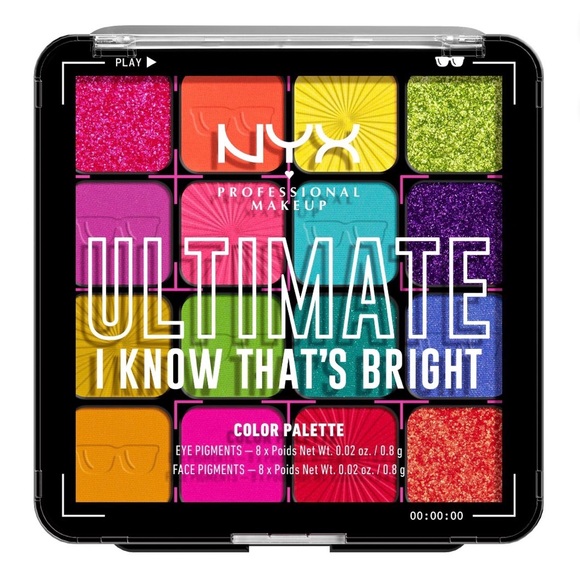 NYX Other - NYX Ultimate I Know That's Bright Color Palette